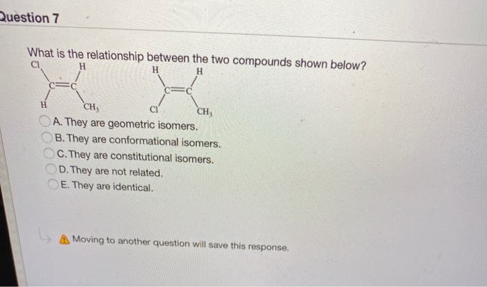 Solved Question 7 What is the relationship between the two | Chegg.com