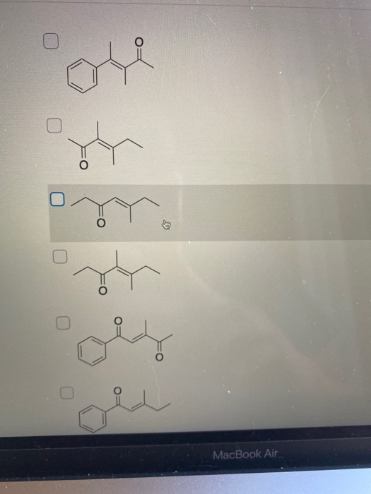 Solved Question 6 (2.5 points) Choose the correct product of | Chegg.com