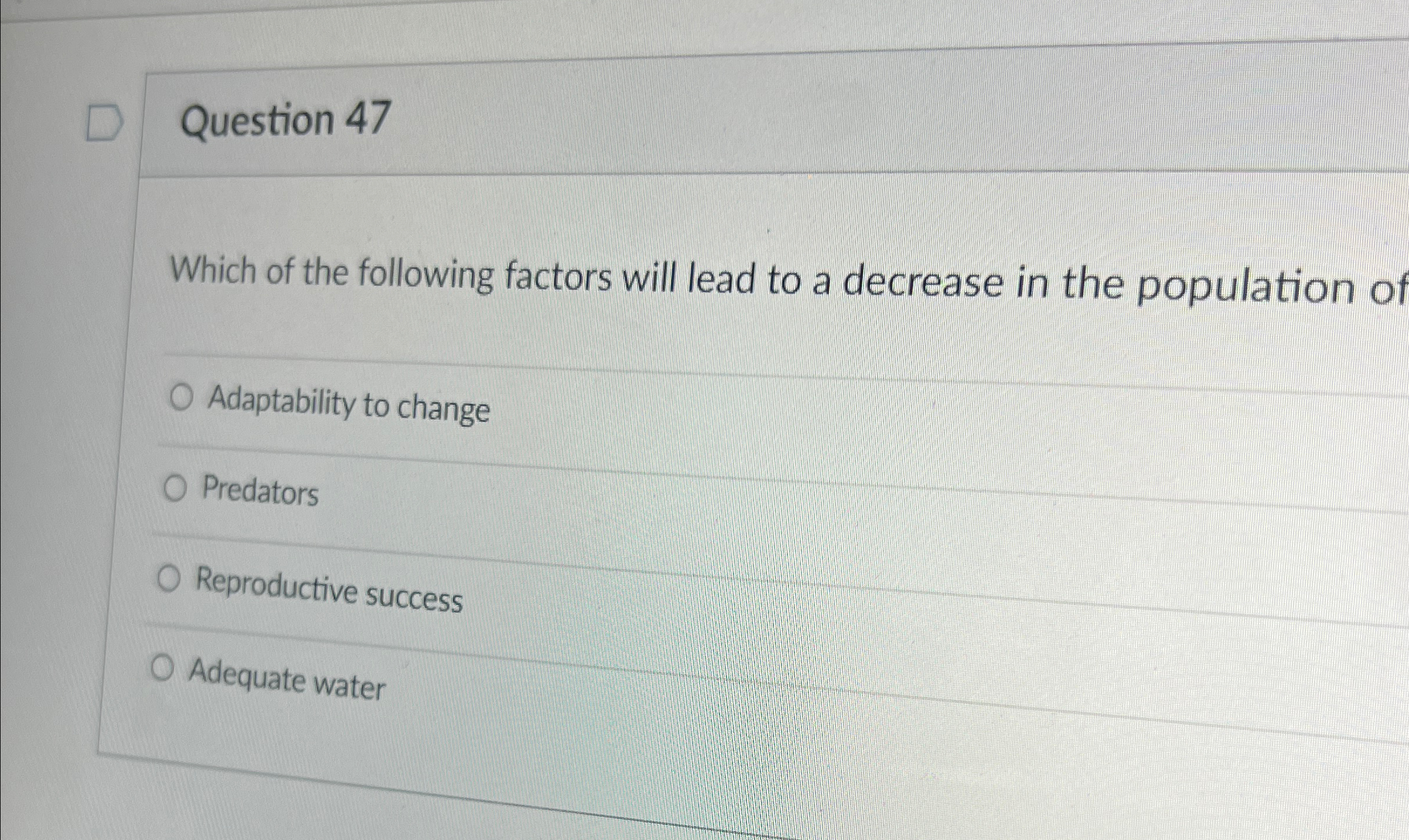 Solved Question 47Which of the following factors will lead | Chegg.com