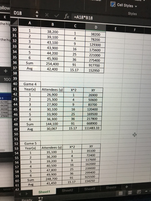 Solved Utilize Microsoft Excel to complete the following | Chegg.com