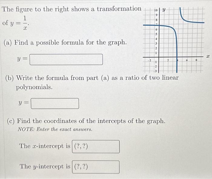 Solved The figure to the right shows a transformatiol of | Chegg.com