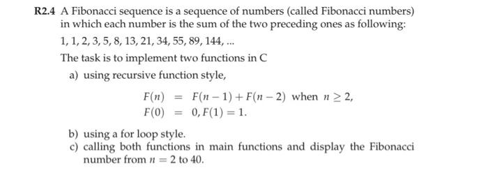 Solved d) Plot the Fibonacci numbers from n=1 to 14 , | Chegg.com