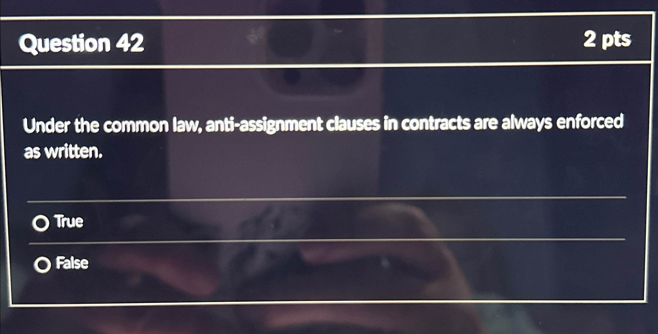 Solved Question 422 ﻿ptsUnder the common law, | Chegg.com