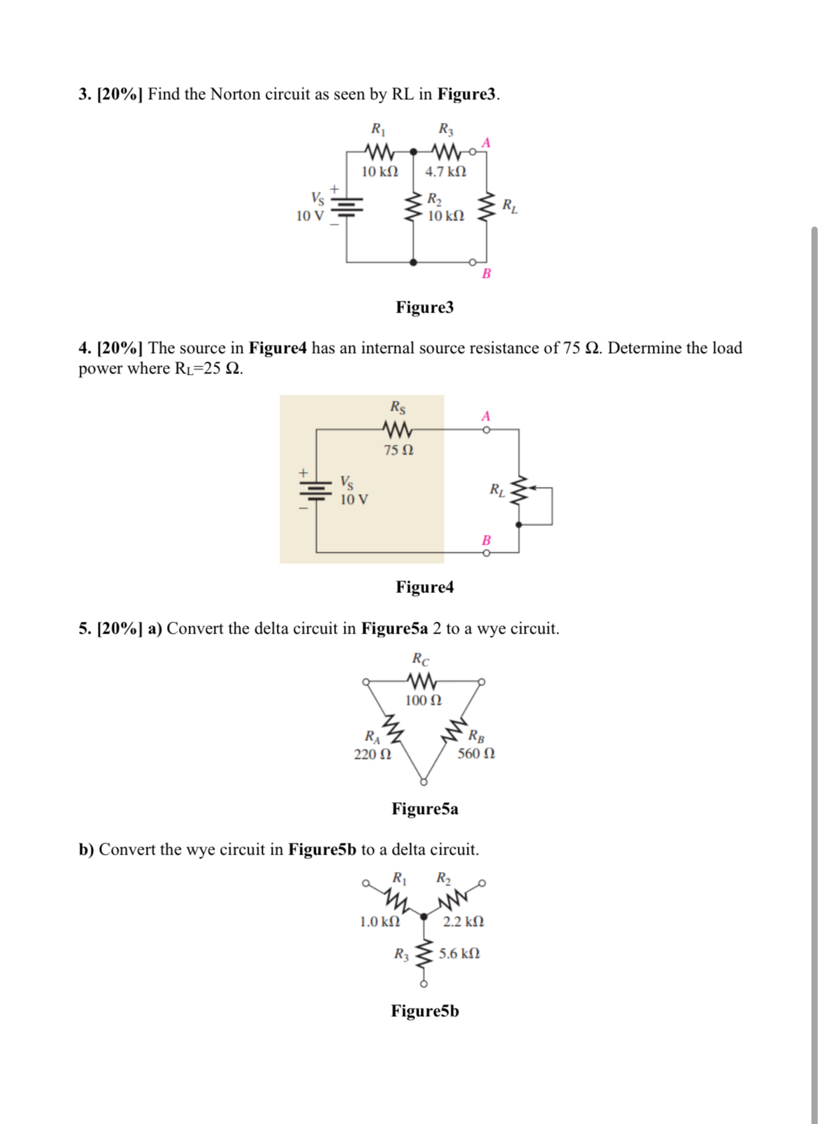 Solved 20% ﻿Find the Norton circuit as seen by RL in | Chegg.com