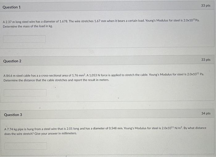 Solved please help me solve these 3 problems, i've ran out | Chegg.com