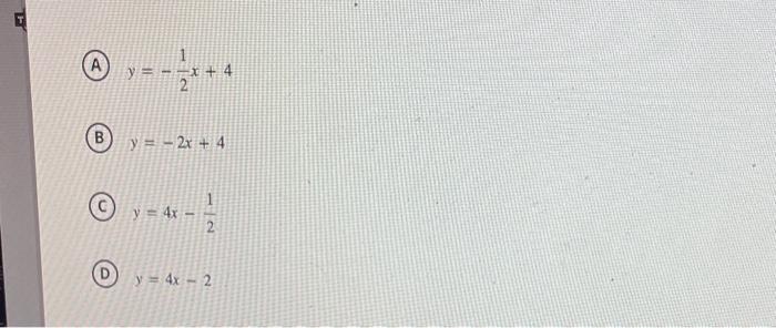 Solved Use the graph of the line below to find the equation | Chegg.com
