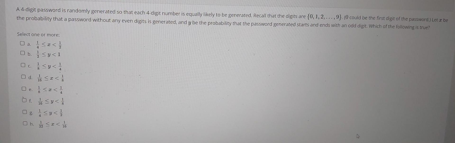 strong number password 4 digit