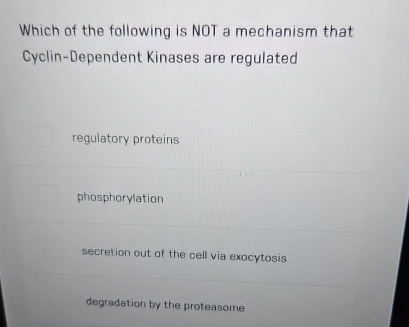 Solved Which of the following is NOT a mechanism | Chegg.com