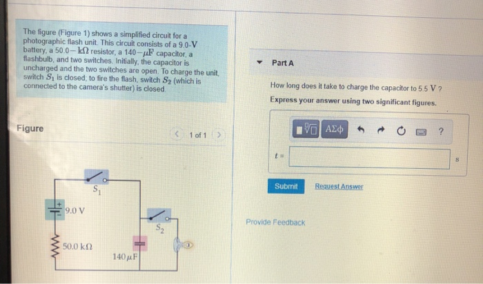 Solved The figure (Figure 1) shows a simplified circuit for | Chegg.com