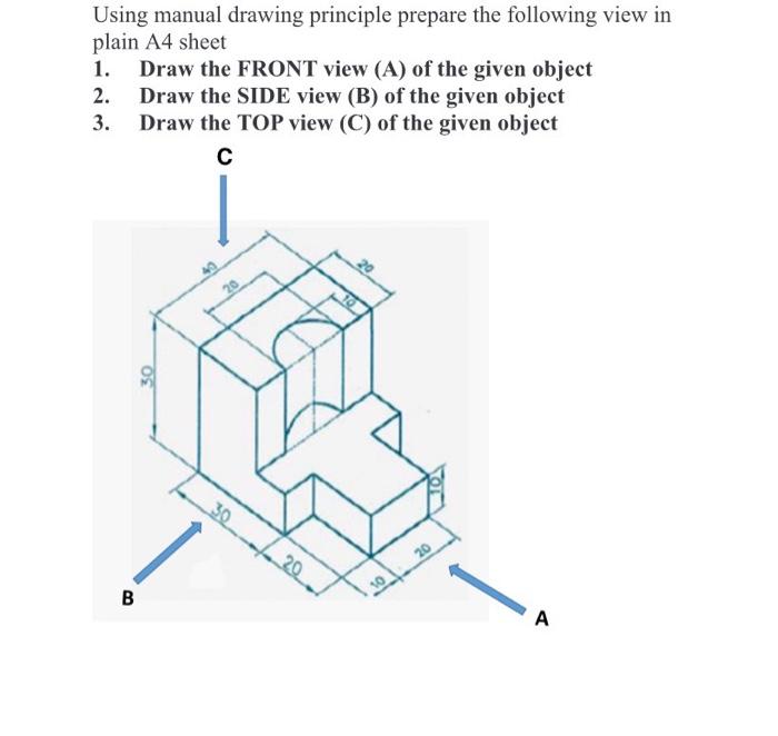 Solved Using manual drawing principle prepare the following | Chegg.com