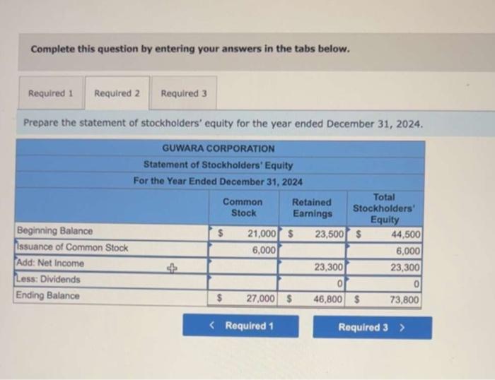 Solved Problem 1.5B (Algo) Prepare Financial Statements | Chegg.com