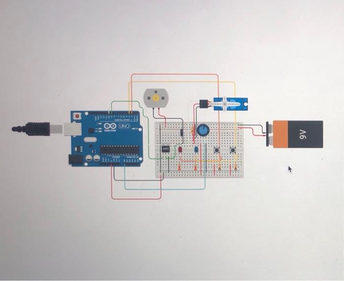 Solved Using this curcuit how to code that I follow the | Chegg.com