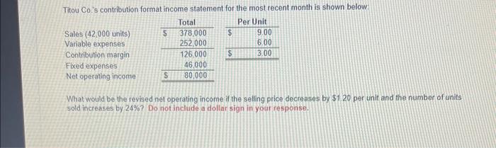 Solved What would be the revised net operating income if the | Chegg.com