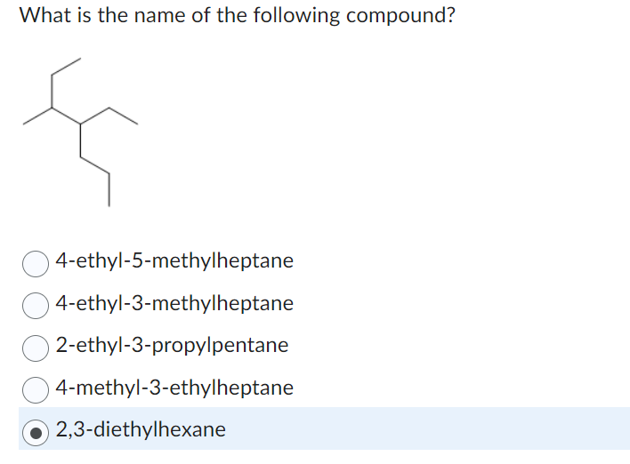 Solved What is the name of the following | Chegg.com