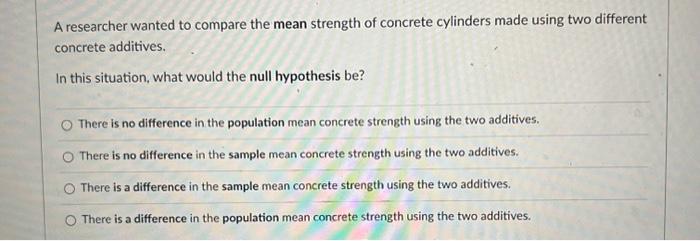 which one of the following statements best describes a hypothesis