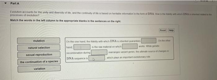 Evolution Accounts For The Unity And Diversity Of Life