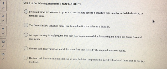 Which Of The Following Statement Is Not Correct Solved Which of the following statements is NOT CORRECT? | Chegg.com