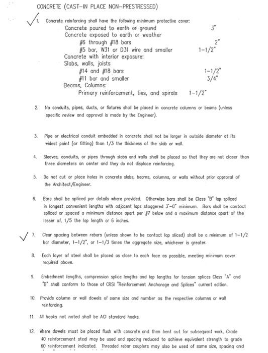 CIV 420 Design Project Design Continuous Beam In Chegg