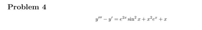 Solved For each of the following, find ye and determine a | Chegg.com