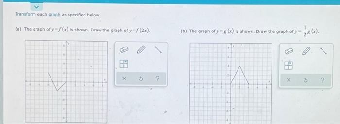 Solved 2) The graph of y=f(x) is shown. Draw the graph of | Chegg.com