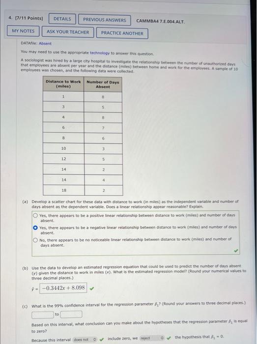 Solved 4. [7 11 Points] Details Previous Answers Cammba4 