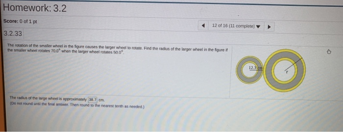 solved-the-rotation-of-the-smaller-wheel-in-the-figure-chegg