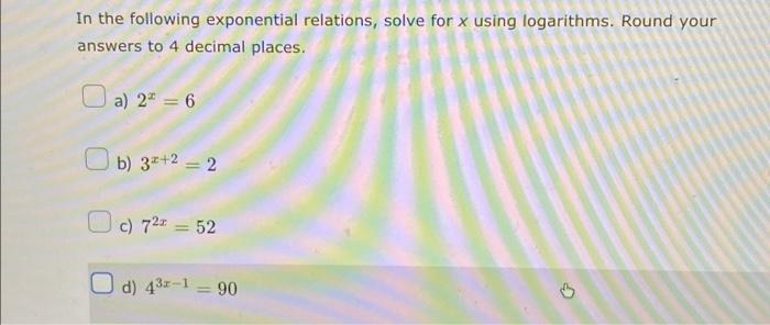 Solved Please Solve and show work. In the following | Chegg.com