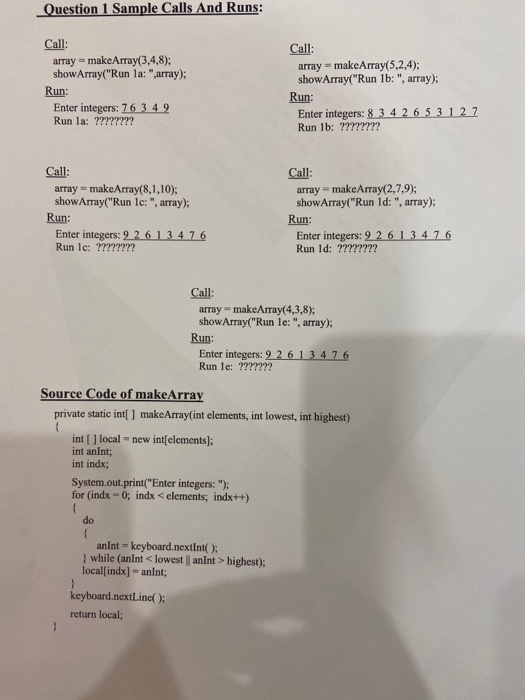 Solved Question 1 Refer to the Code and Data Sheet for | Chegg.com
