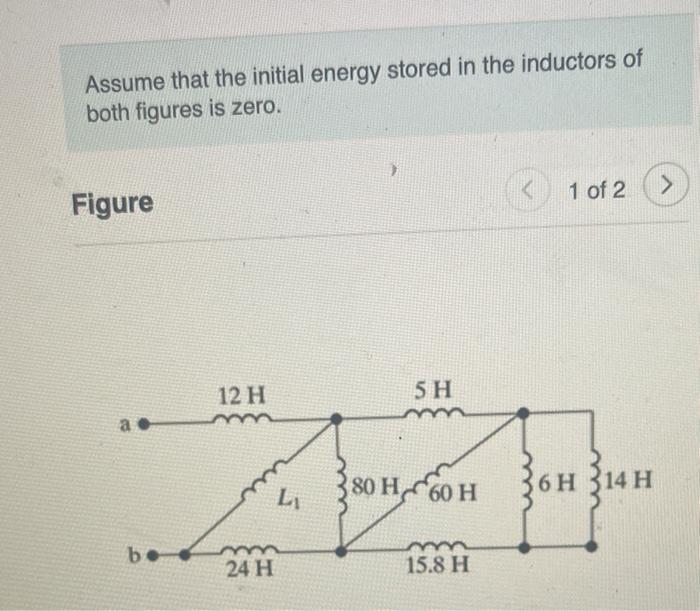 Solved Assume that the initial energy stored in the