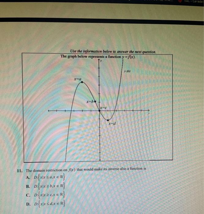 Solved Use the information below to answer the next | Chegg.com