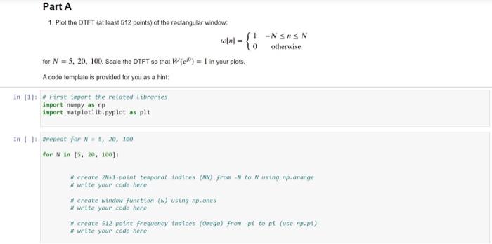 Solved 1. Plot the DTFT (at least 612 points) of the | Chegg.com