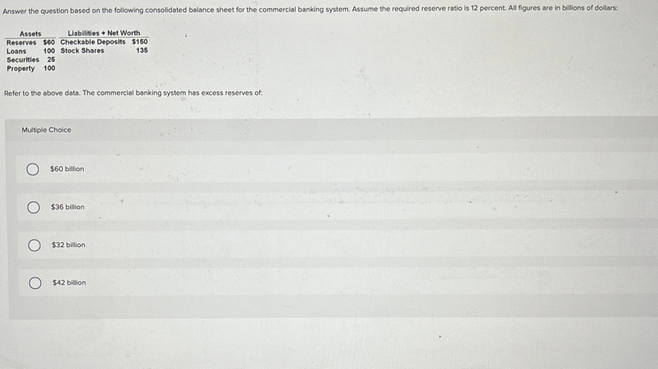 Solved Answer the question based on the following | Chegg.com