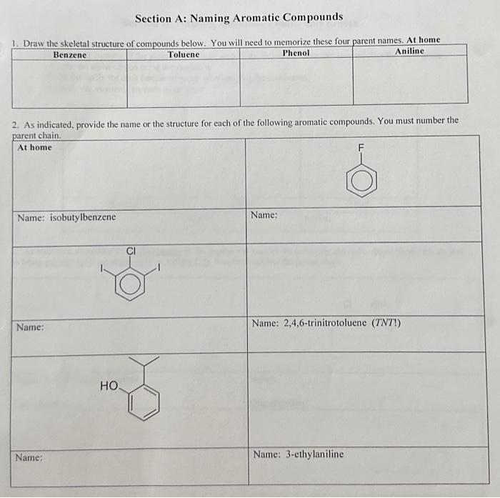 Solved Draw The Skeletal Structure Of Compounds Below. As | Chegg.com