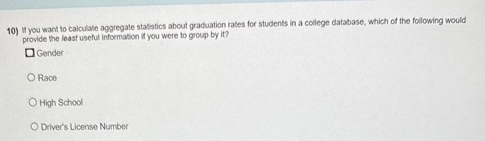 Solved Which of the following cannot be used in a calculated | Chegg.com