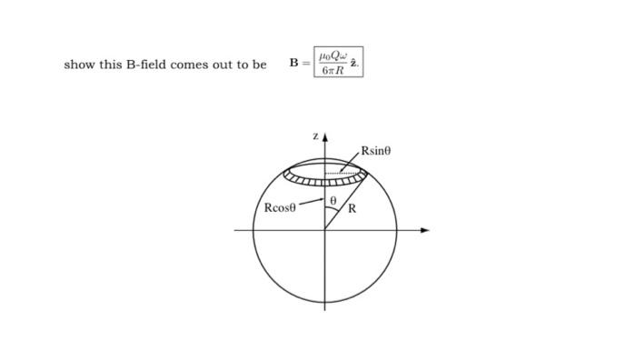 Solved 2. (20 points) Consider a rotating shell of total | Chegg.com
