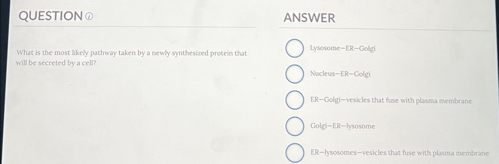 Solved Question (i)what Is The Most Likely Pathway Taken By 