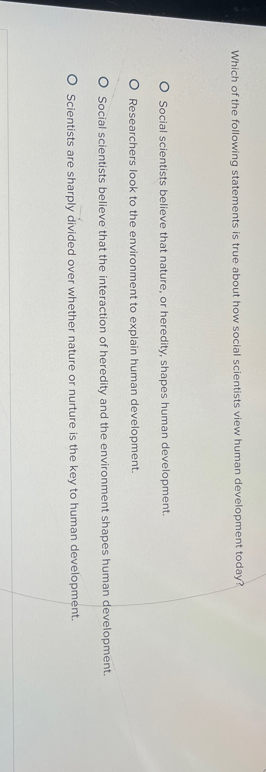 Solved Which of the following statements is true about how | Chegg.com