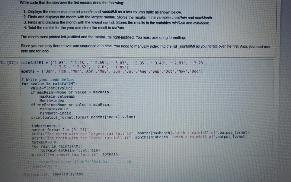 Solved Python 3 ***Important... Assignment ask that i do no | Chegg.com