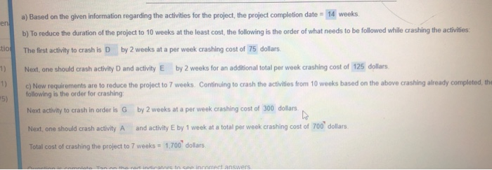 Solved a) Based on the given information regarding the | Chegg.com