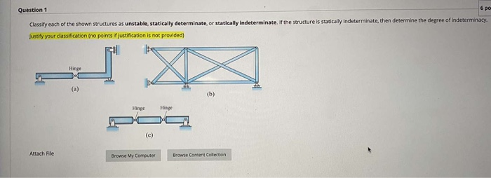 Solved Question 1 6 po Classify each of the shown structures | Chegg.com