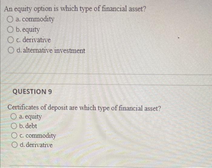 equity option assignment