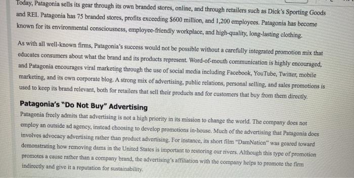 How Patagonia uses cause marketing