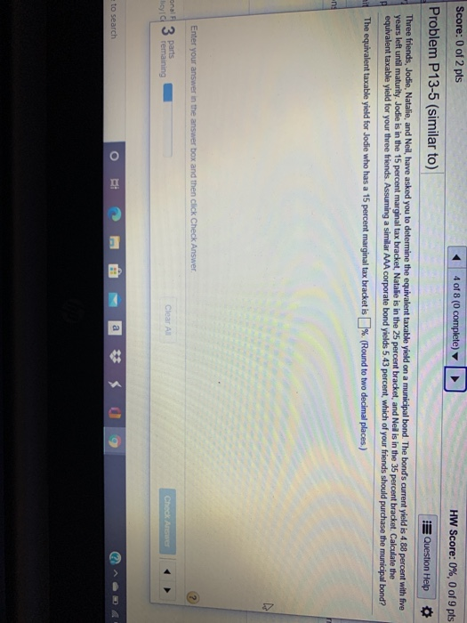 Solved Score: 0 of 2 pts 4 of 8 (0 complete) HW Score: 0%, 0 | Chegg.com