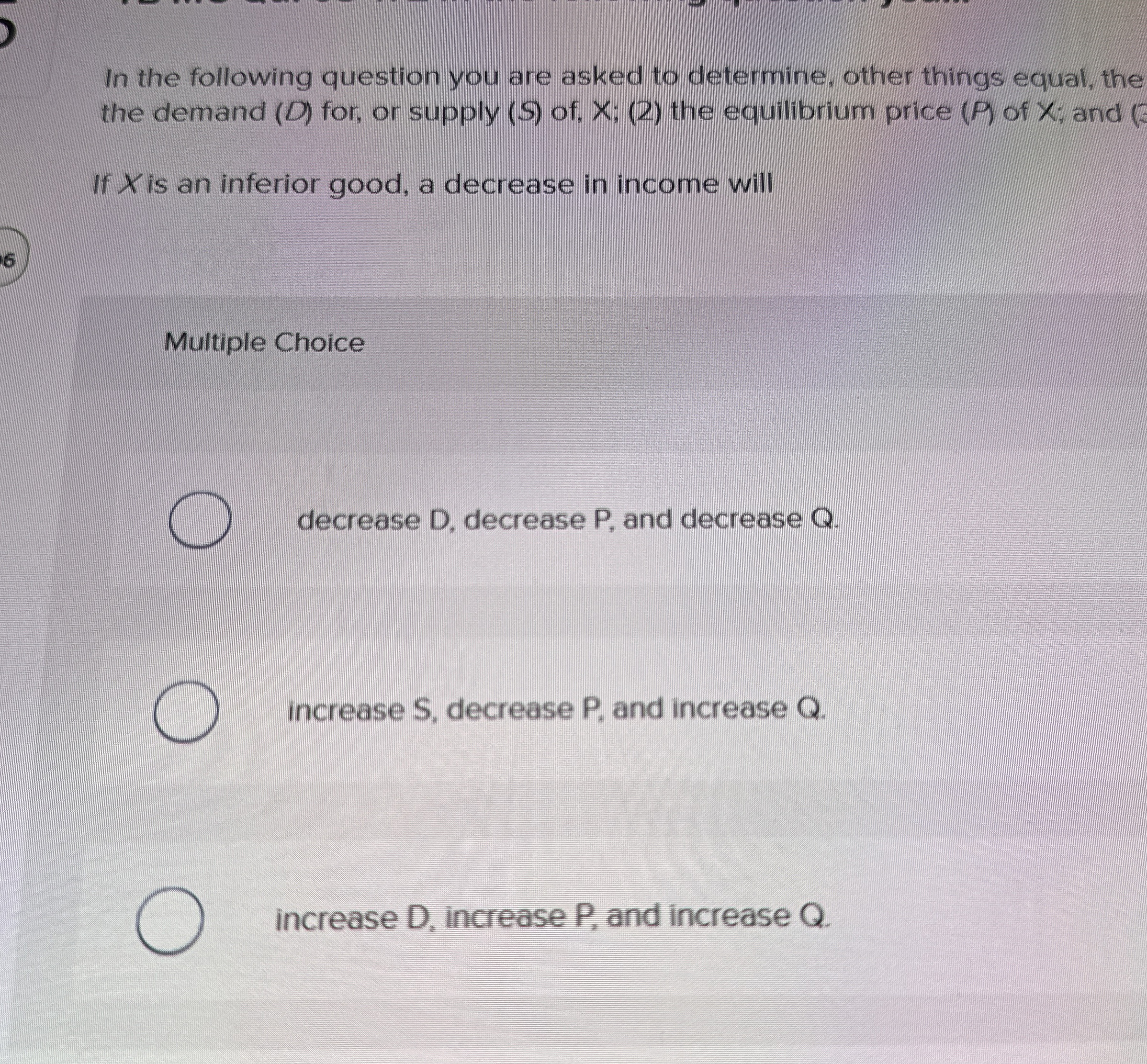 Solved In the following question you are asked to determine, | Chegg.com