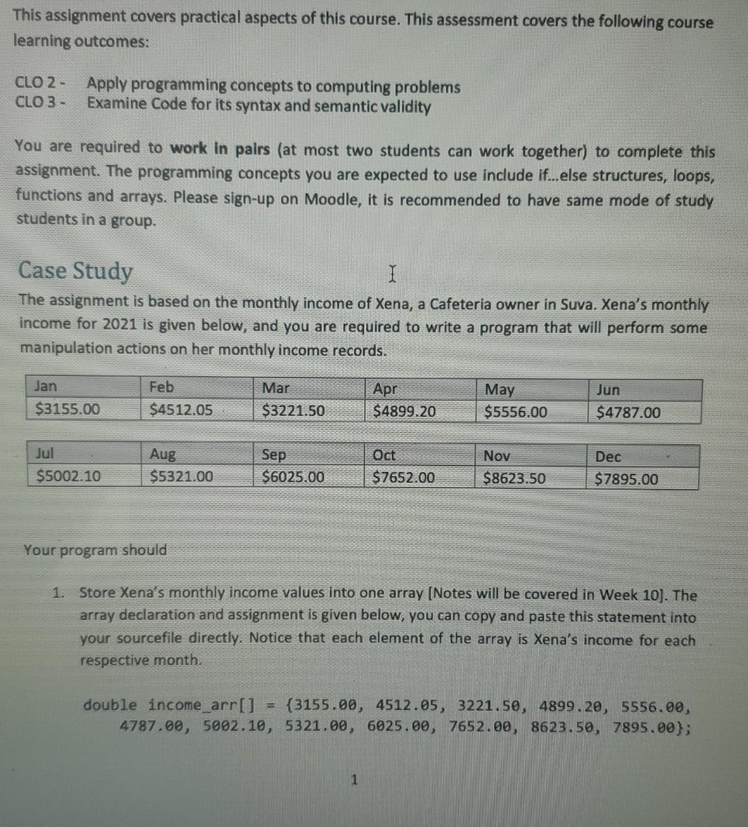 Solved This assignment covers practical aspects of this | Chegg.com