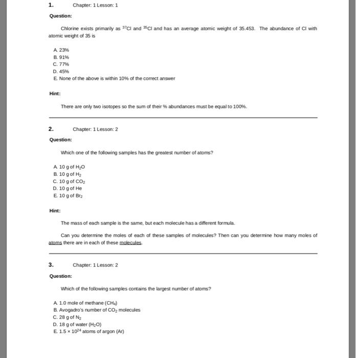 Solved 1. Chapter 1 Lesson 1 Question: What is the symbol | Chegg.com