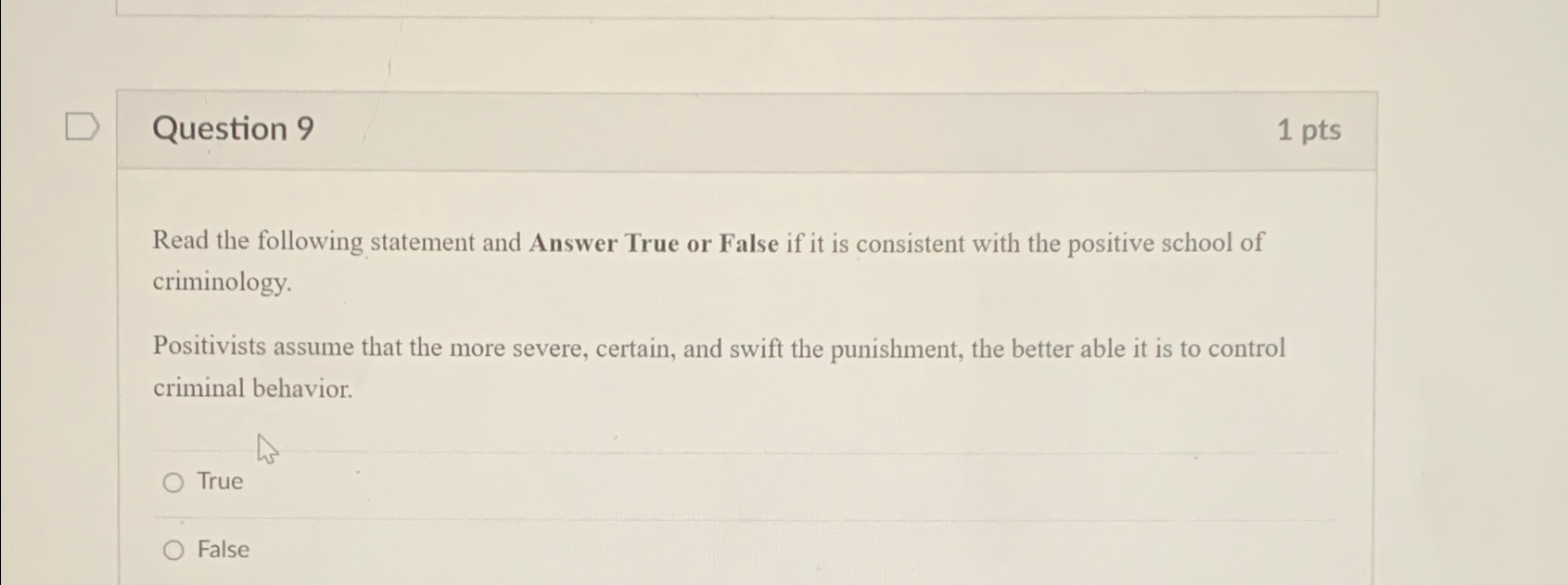 Solved Question 91ptsRead the following statement and Answer | Chegg.com