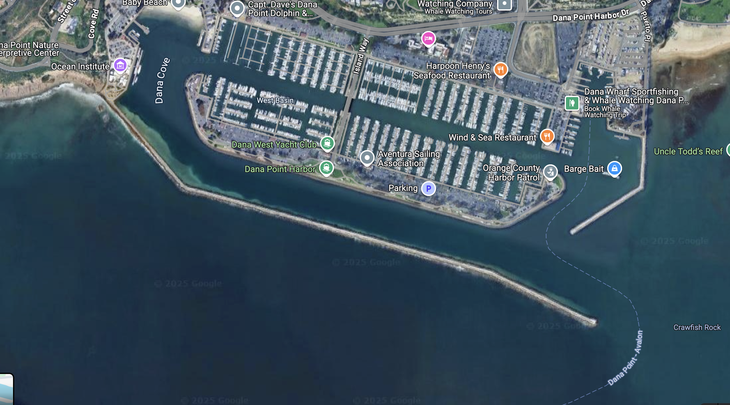 Solved View satellite map of Doheny State Beach in | Chegg.com