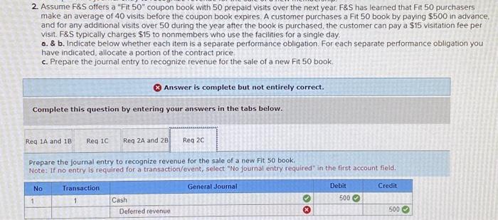 Solved 2. Assume F\&S Offers A "Fit 50" Coupon Book With 50 | Chegg.com