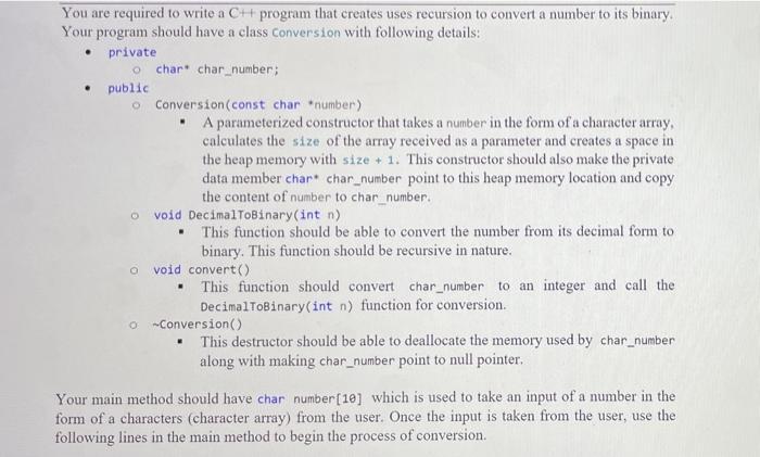 Solved . You are required to write a CH program that creates | Chegg.com